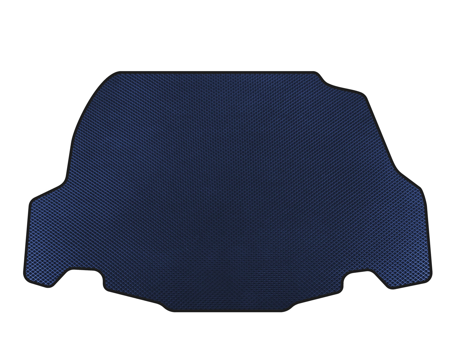 EVA trunk mat (2009-2014, GT, Convertible, Blue) for Ford Mustang 2005-2014 - image 1