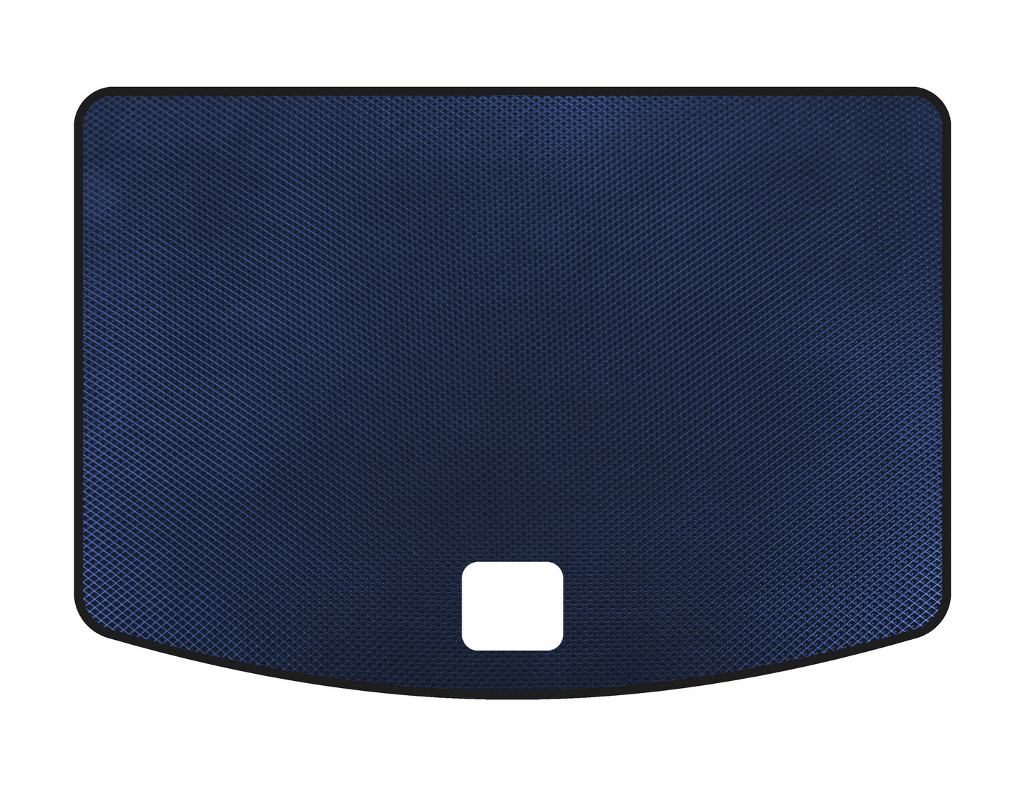 EVA trunk mat (2015-2018, All-wheel drive, Blue) for Mazda CX-3 2015↗ - image 1