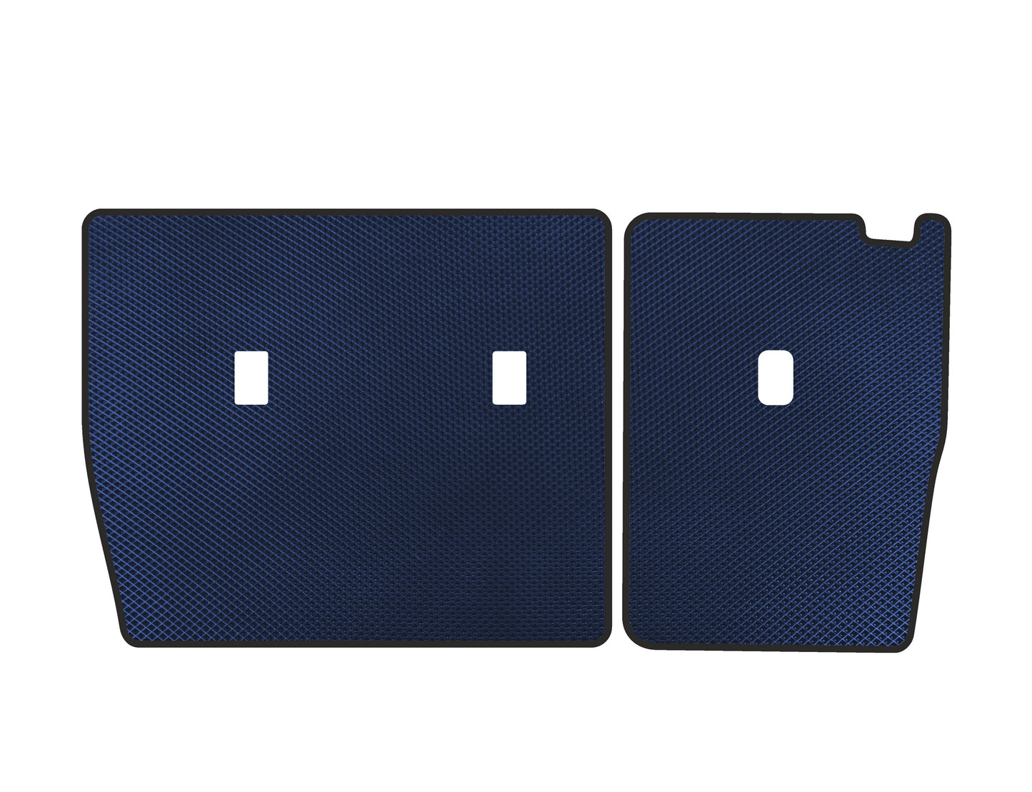 EVA Seat Back Mats for 2nd Row (EV, Blue) for BYD Tang 2018- - image 1