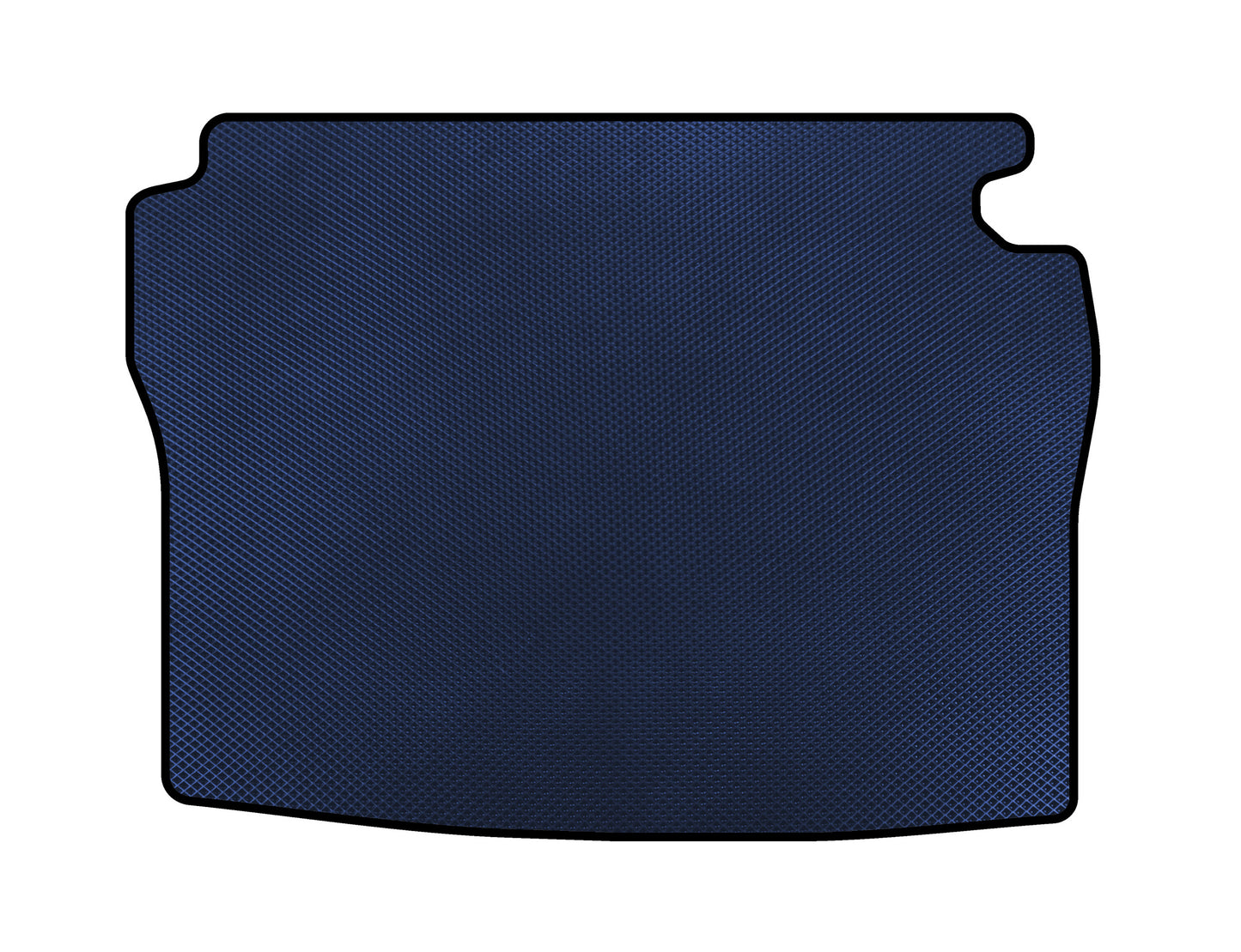 EVA trunk mat (SD, Short base, Blue) for Mercedes S-class W126 - image 1