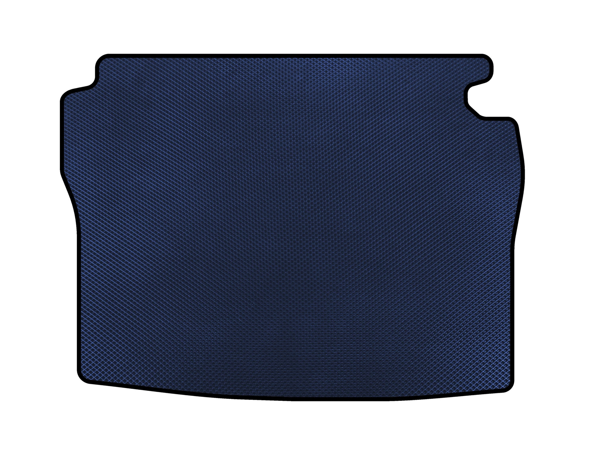 EVA trunk mat (SD, Short base, Blue) for Mercedes S-class W126 - image 1