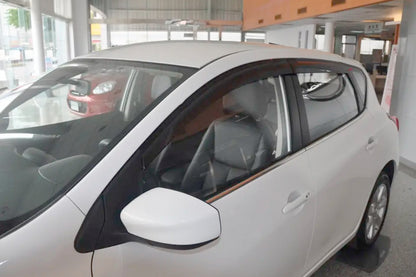 Window Deflectors HB (4 pcs, HIC) for Nissan Tiida 2011-2014 - image 1