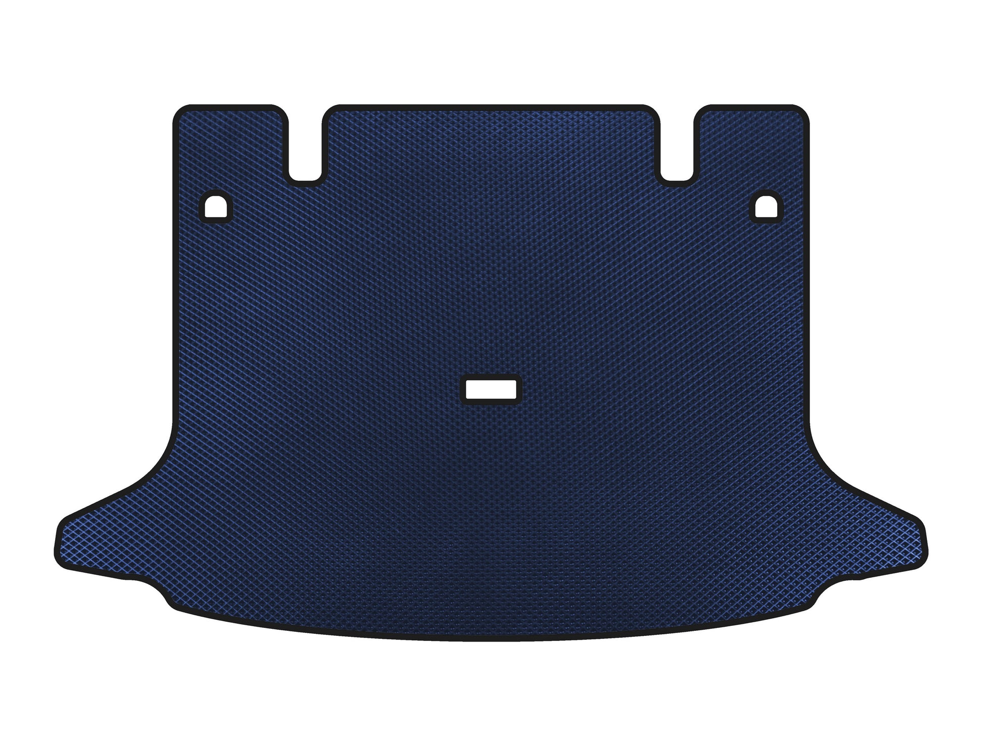 Trunk mat (SW, 7-seater, Blue) for Dacia Logan I 2005-2008 - image 1