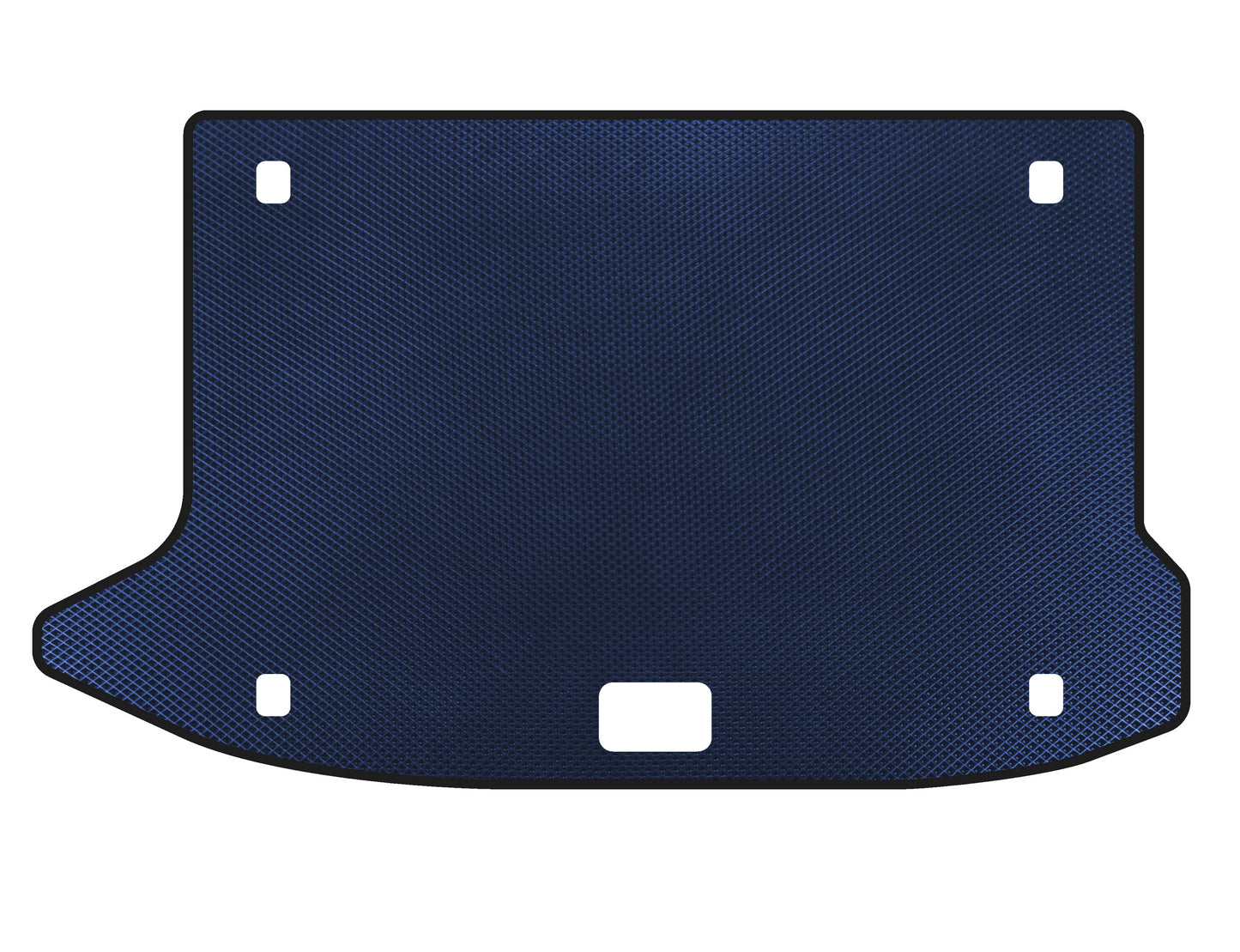 Carpet in EVA trunk (Electro, Blue) for Hyundai Kona 2017-2023 - image 1