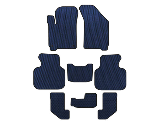EVA floor mats (2008-2011, 3 rows, Blue) for Dodge Journey 2008↗ - image 1