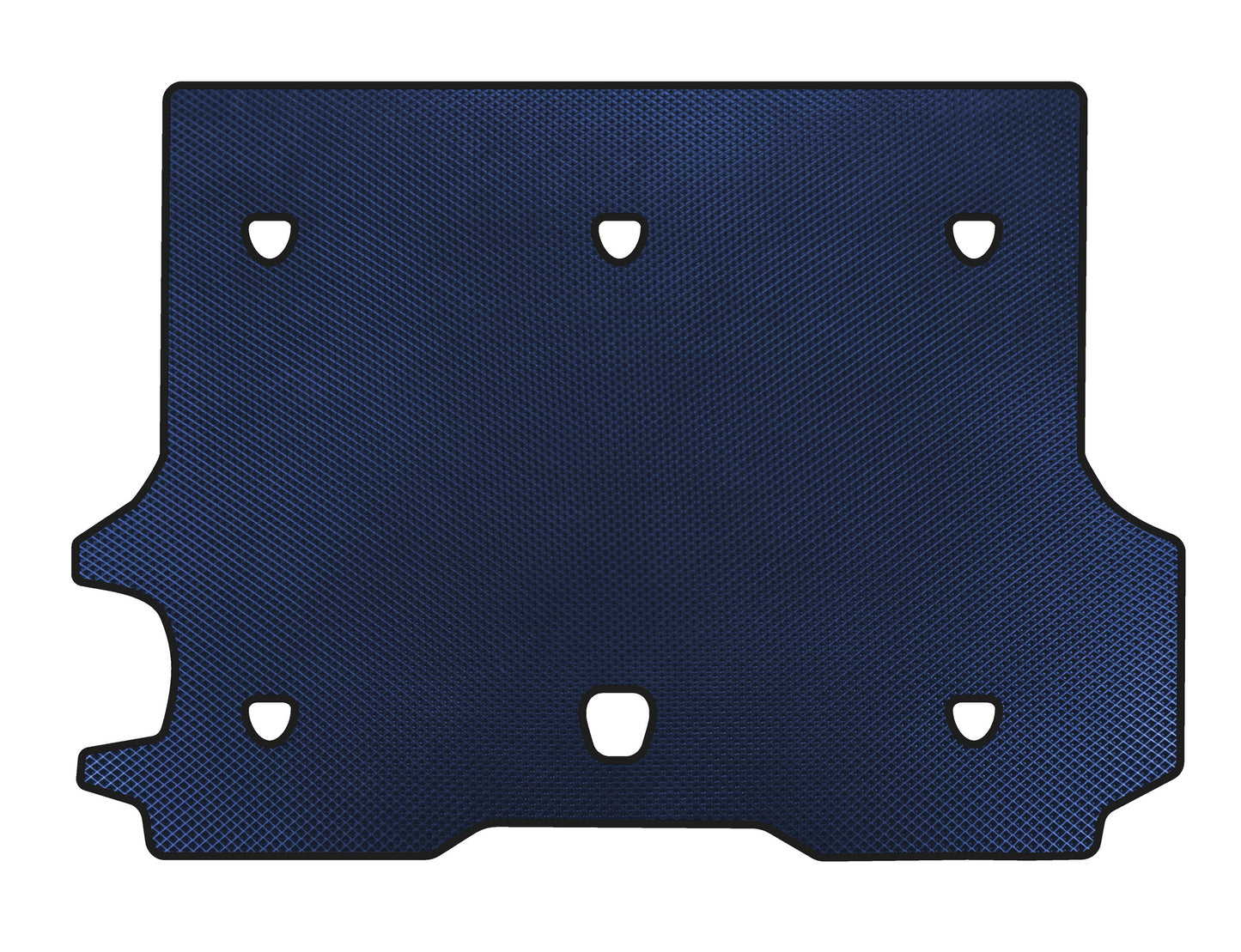 EVA Trunk Mat (Blue) for Chevrolet Trailblazer 2002-2012 - image 1