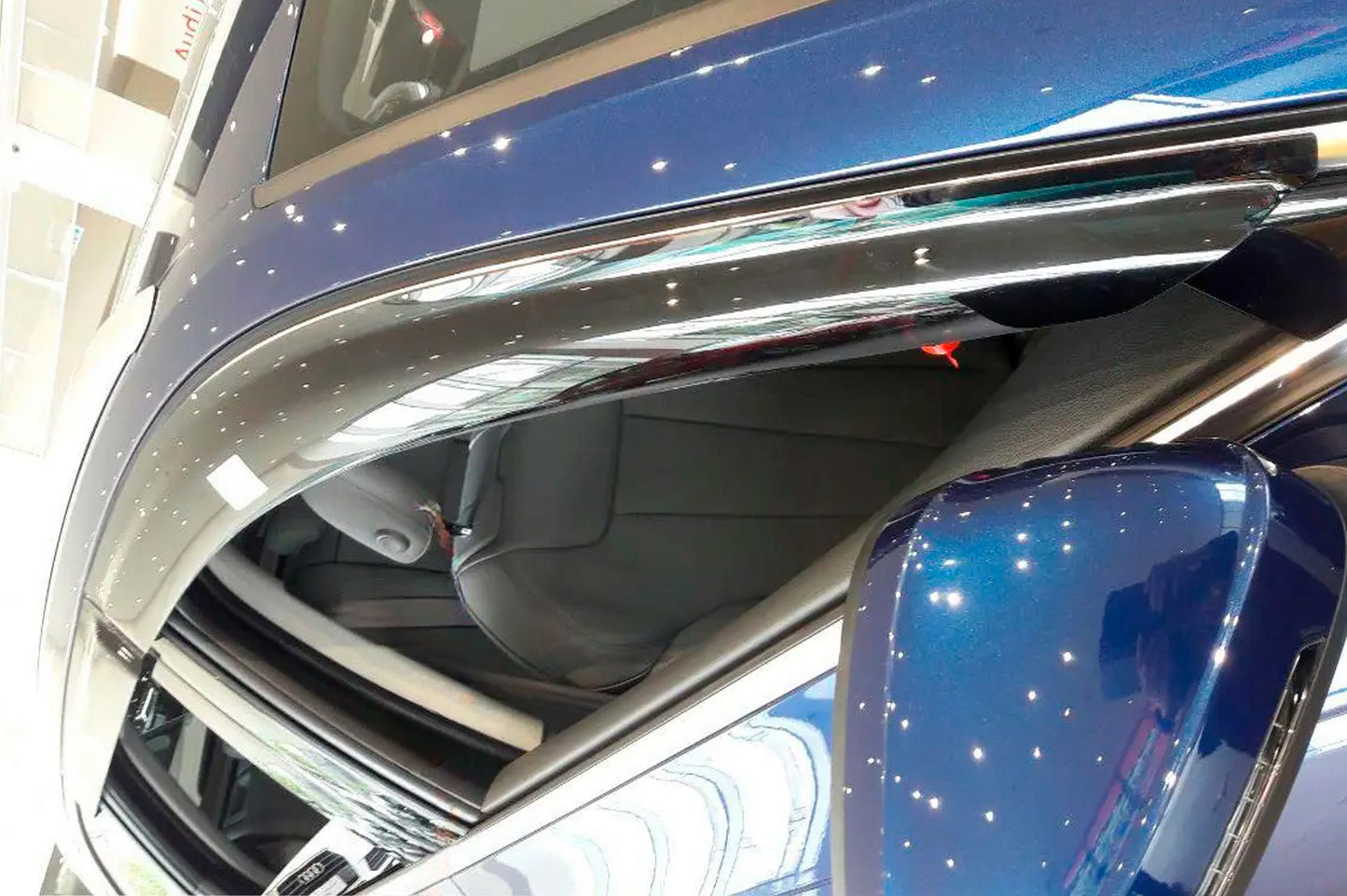 Window wind deflectors (Avant, 4 pcs, HIC) for Audi A4 B9 2015-2024 - image 1