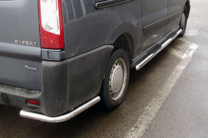 Rear Corner Bars AK003 (2 pcs, stainless steel) for Fiat Scudo 2007-2015 - image 1