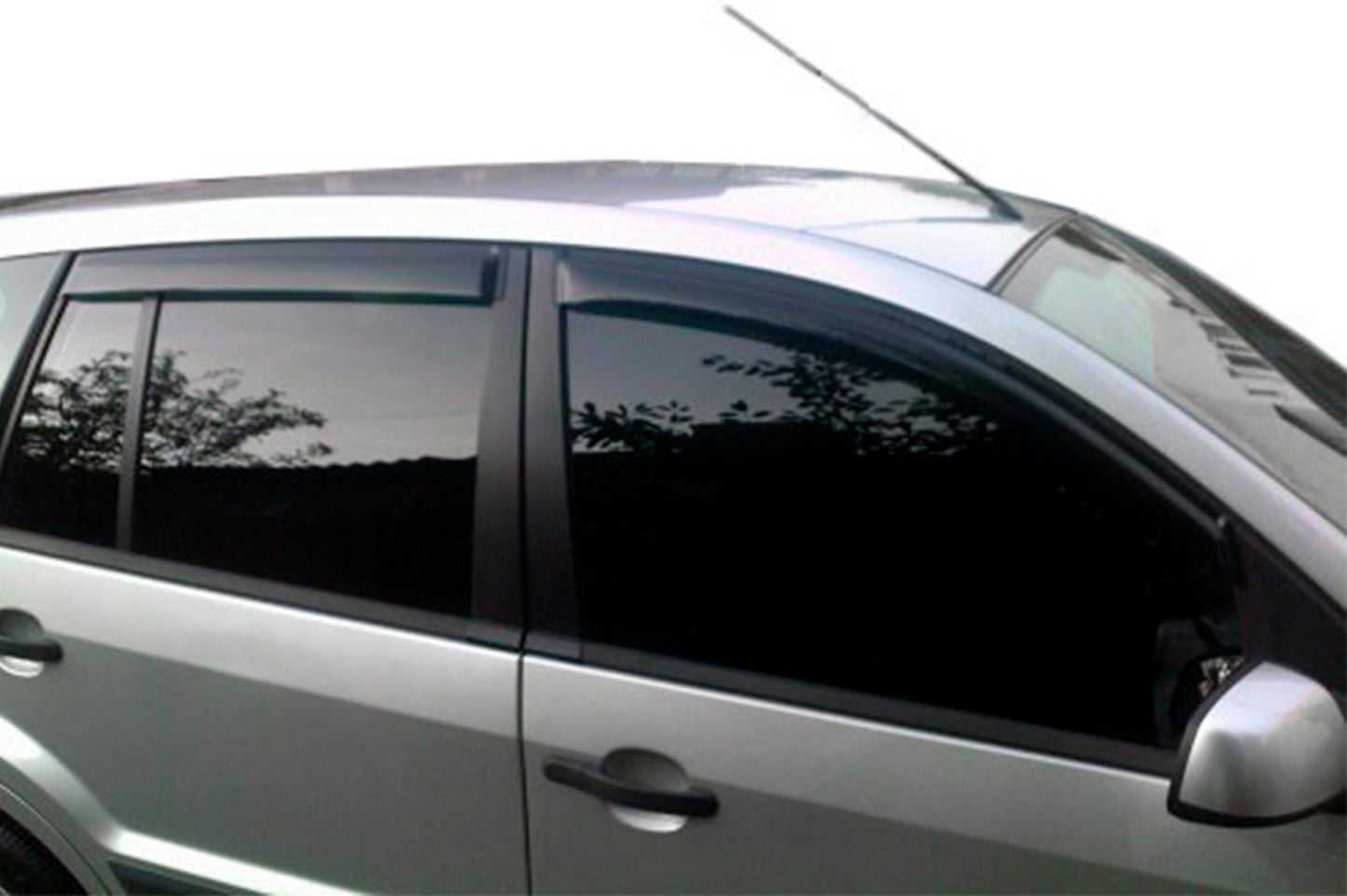 Window Deflectors (4 pcs, HIC) for Ford Fusion 2002-2009 - image 1