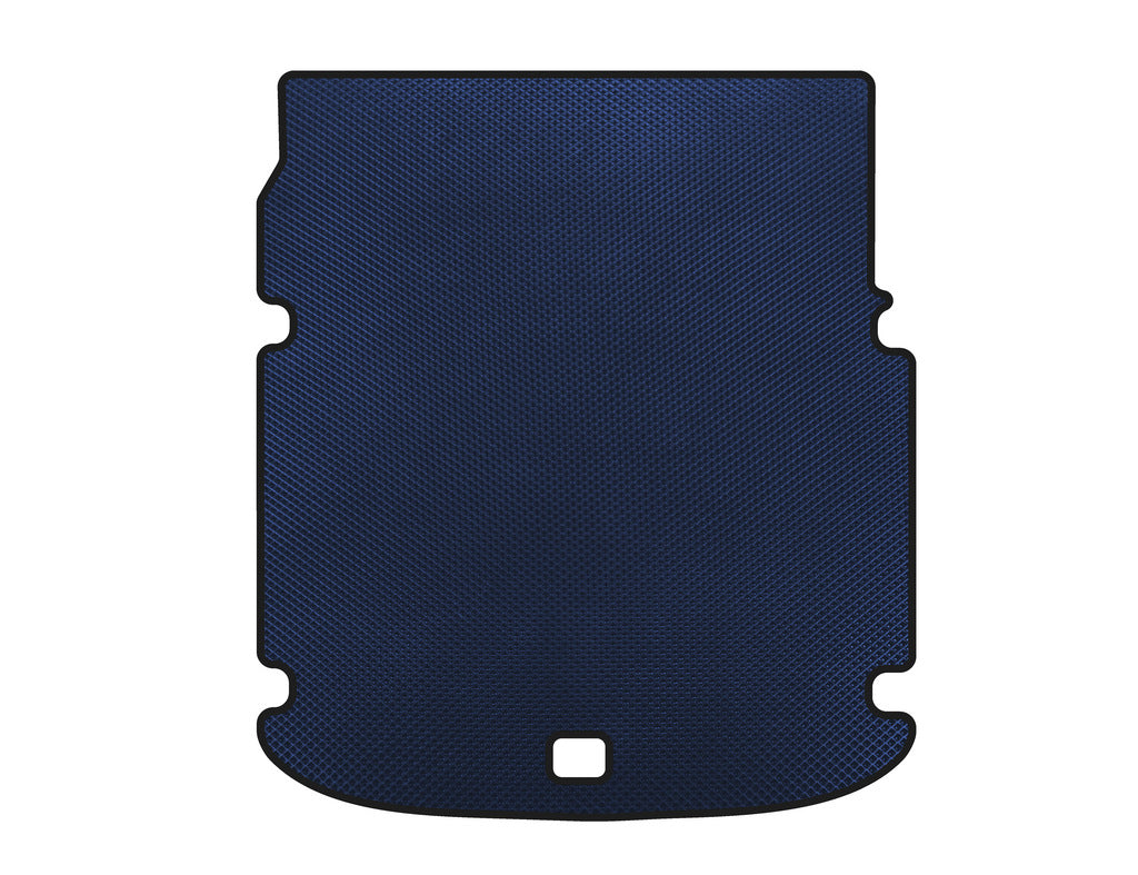 Trunk Mat V-2 (2014-2018, Blue) for Audi A7 2010-2018 - image 1