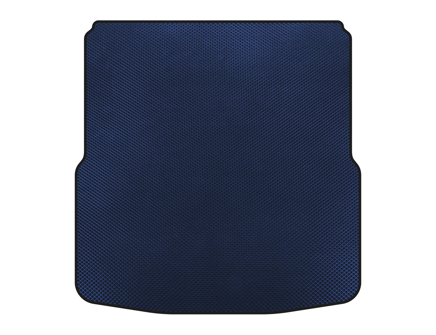 Trunk mat (double false floor, SW, Blue) for Skoda Superb 2009-2015 - image 1