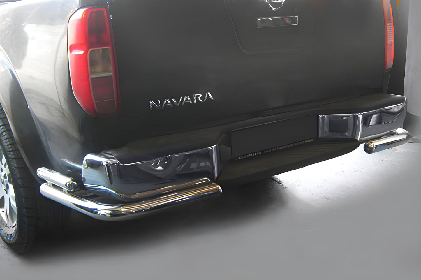 Rear Guard AK003-Double (Stainless Steel) for Nissan Navara 2006-2015 - image 1