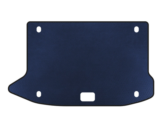 EVA trunk mat (2017-2020, Petrol, Blue) for Hyundai Kona 2017-2023 - image 1