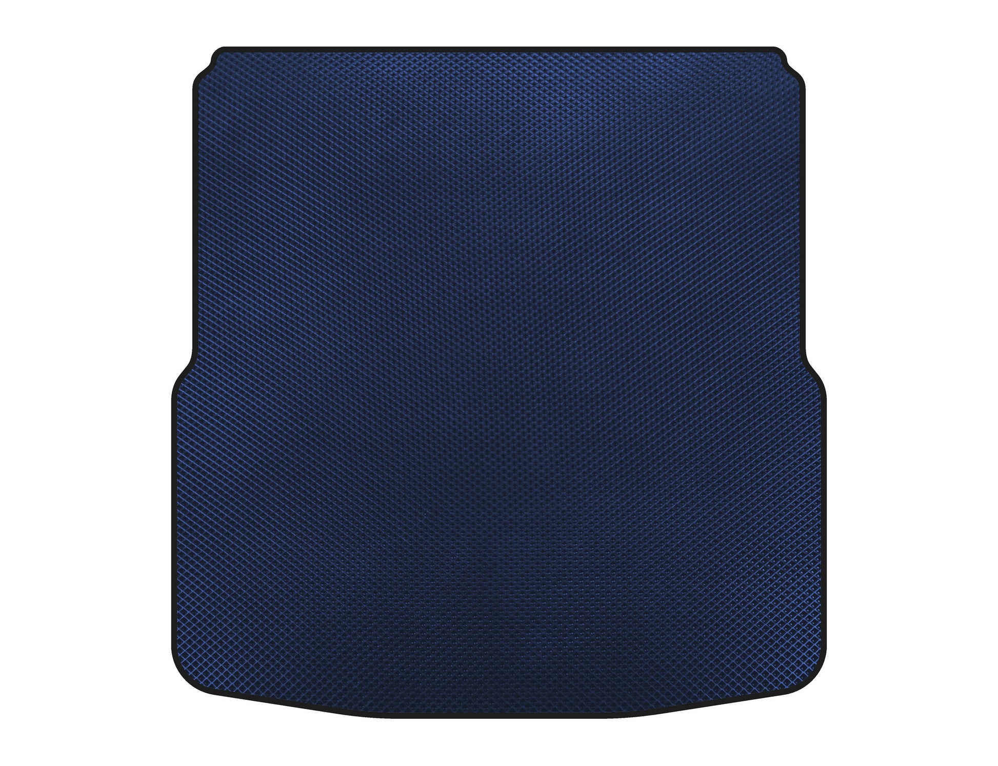 Trunk mat (double false floor, SW, Blue) for Skoda Superb 2009-2015 - image 1