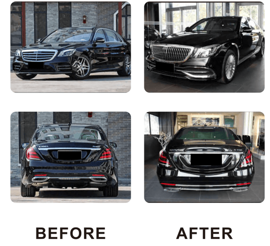 Body kit for Maybach (2018-2022, without optics) for Mercedes S-class W222 - Reelken Auto