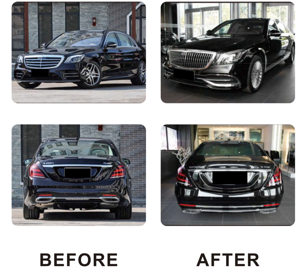 Maybach Facelift Kit (with headlights) for Mercedes S-сlass W222 2013-2022 - image 1