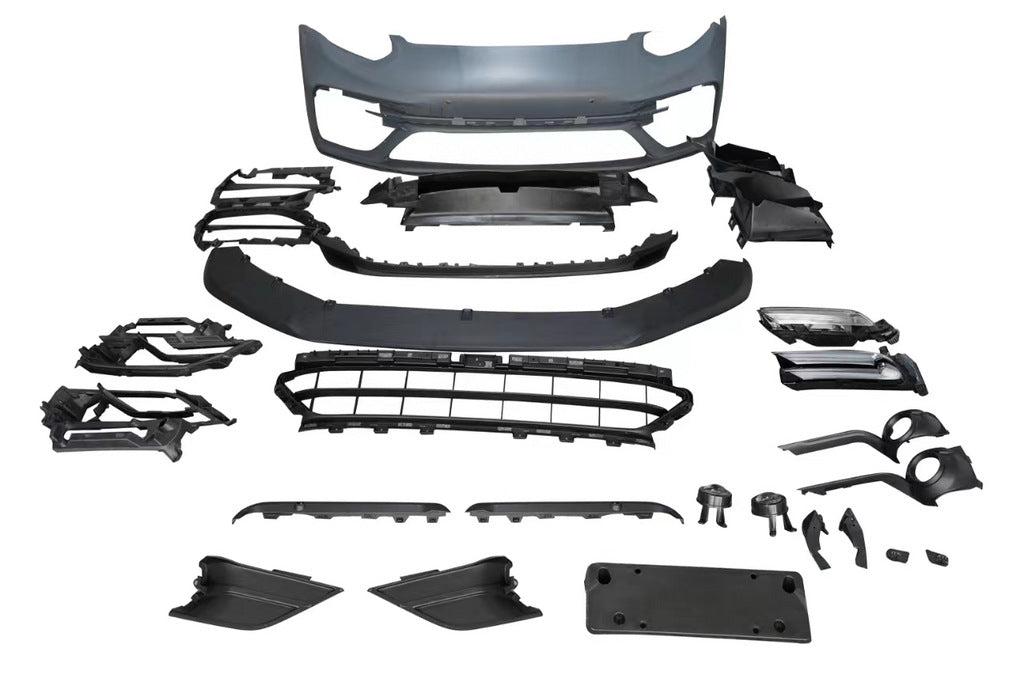Front Bumper in Turbo S Style for Porsche Panamera 2016-2023 - image 8