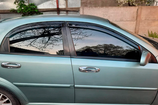 Window Deflectors HB (4 pcs, HIC) for Chevrolet Lacetti 2003-2024 - image 1