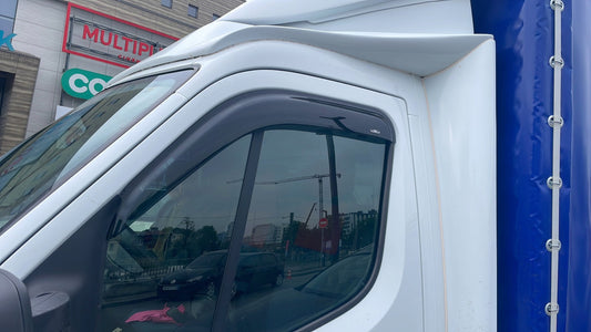 Window Deflectors (2 pcs, HIC) for Nissan NV400 2010-2024 - image 1