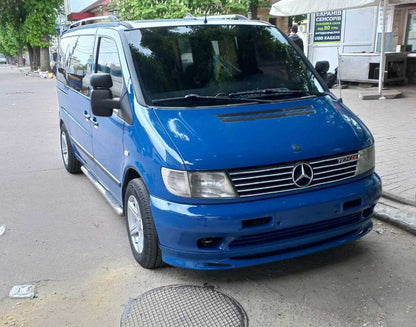 Lower trim for bumper Brabos Style (paintable) for Mercedes Vito W638 1996-2003 - Reelken Auto