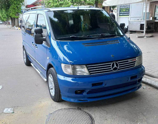 Lower trim for bumper Brabos Style (paintable) for Mercedes Vito W638 1996-2003 - Reelken Auto