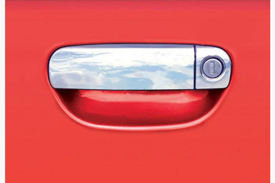 Chrome Door Handle Covers 1999-2001 (2 pcs, Stainless Steel) for Audi A4 B5 1994-2001 - image 1