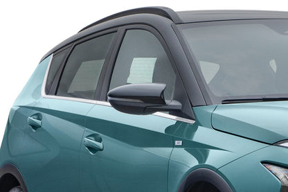 Lower glass moldings (8 pcs., stainless steel) for Hyundai Bayon - image 1