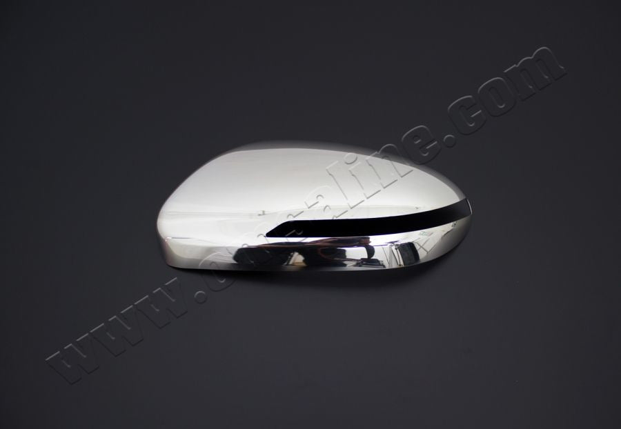 Mirror Covers V2 (2 pcs, Stainless Steel) for Hyundai I-20 2014-2020 - image 4