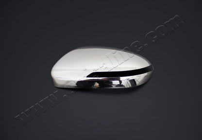 Mirror Covers V2 (2 pcs, Stainless Steel) for Hyundai I-20 2014-2020 - image 4