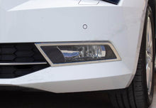 Bezel fog lamps OmsaLine (2 pieces, stainless.) for Skoda Superb 2015-2024 - Reelken Auto