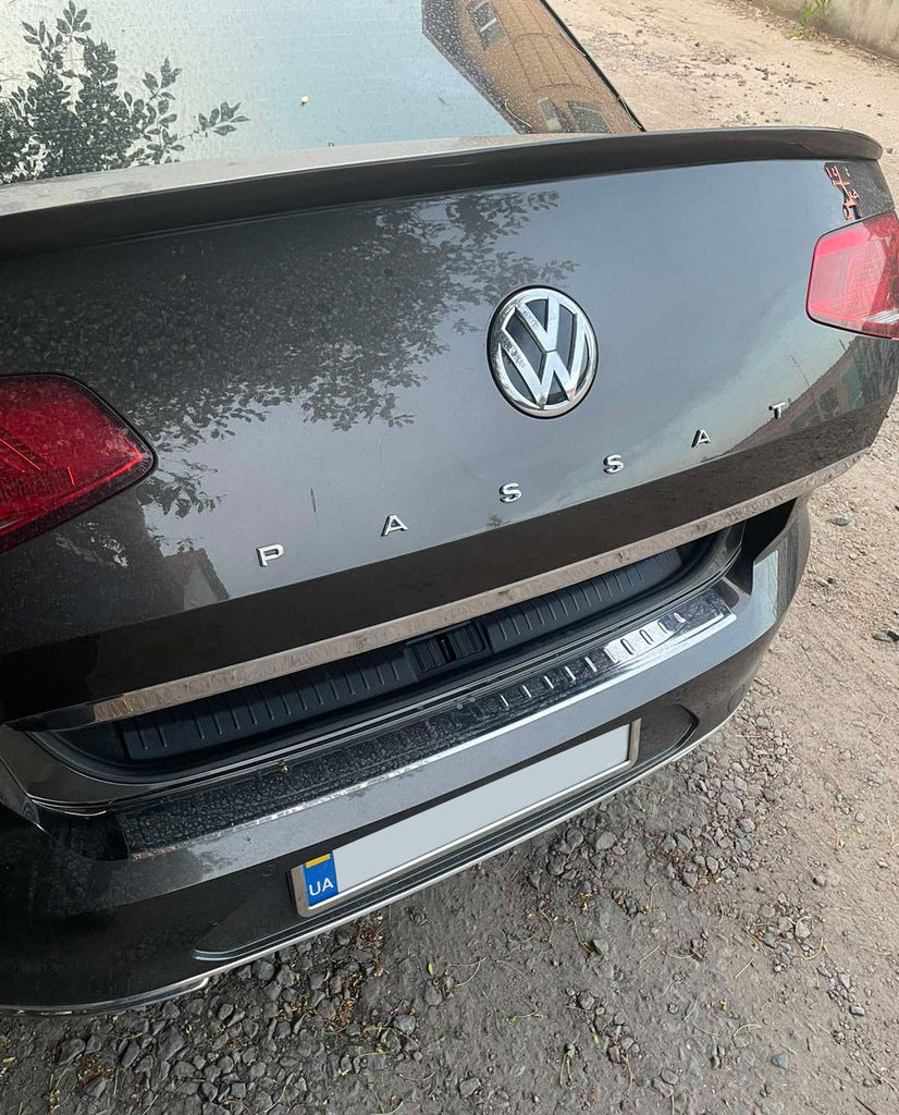 Trunk edge SD (stainless steel) for Volkswagen Passat B8 2015-2023 - image 1