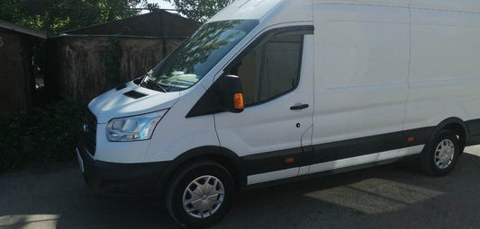 Windbreakers (2 pcs, Sunplex Sport) for Ford Transit 2014↗ - Reelken Auto