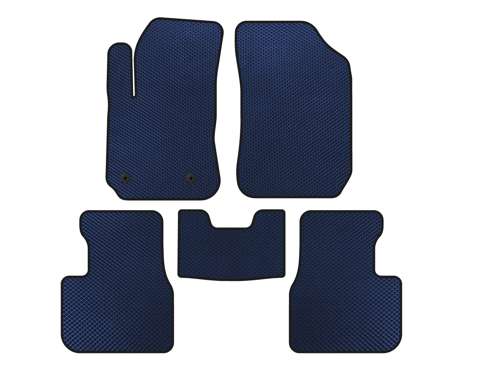 EVA Floor Mats (Blue) for Citroen Cactus 2014-2020 - image 1
