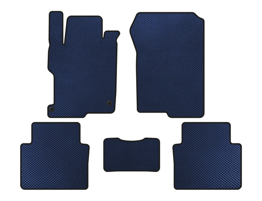 EVA Floor Mats (SD, Blue) for Honda Accord IX 2013-2017 - image 1
