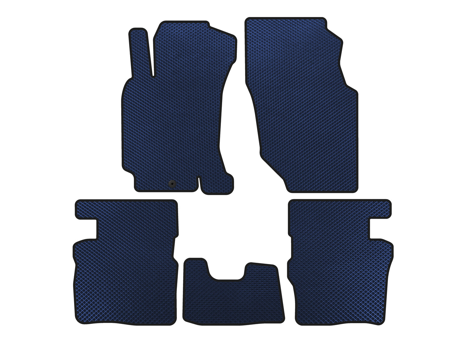 EVA Floor Mats (5-Door, Blue) for Honda HR-V 1998-2006 - image 1
