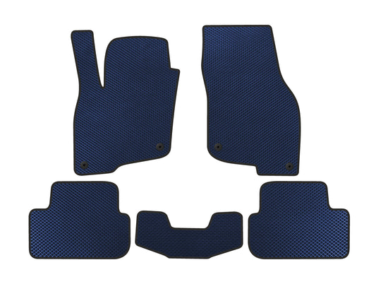 EVA Floor Mats (For e-tron 2019-, China, Blue) for Audi Q2 2016- - image 1