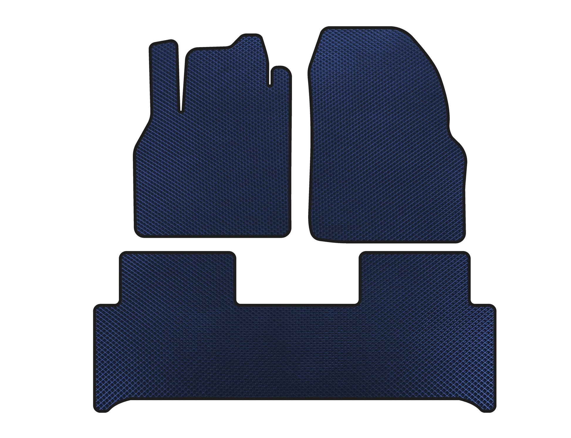 EVA Floor Mats (Blue) for Renault Scenic/Grand 2003-2009 - image 1