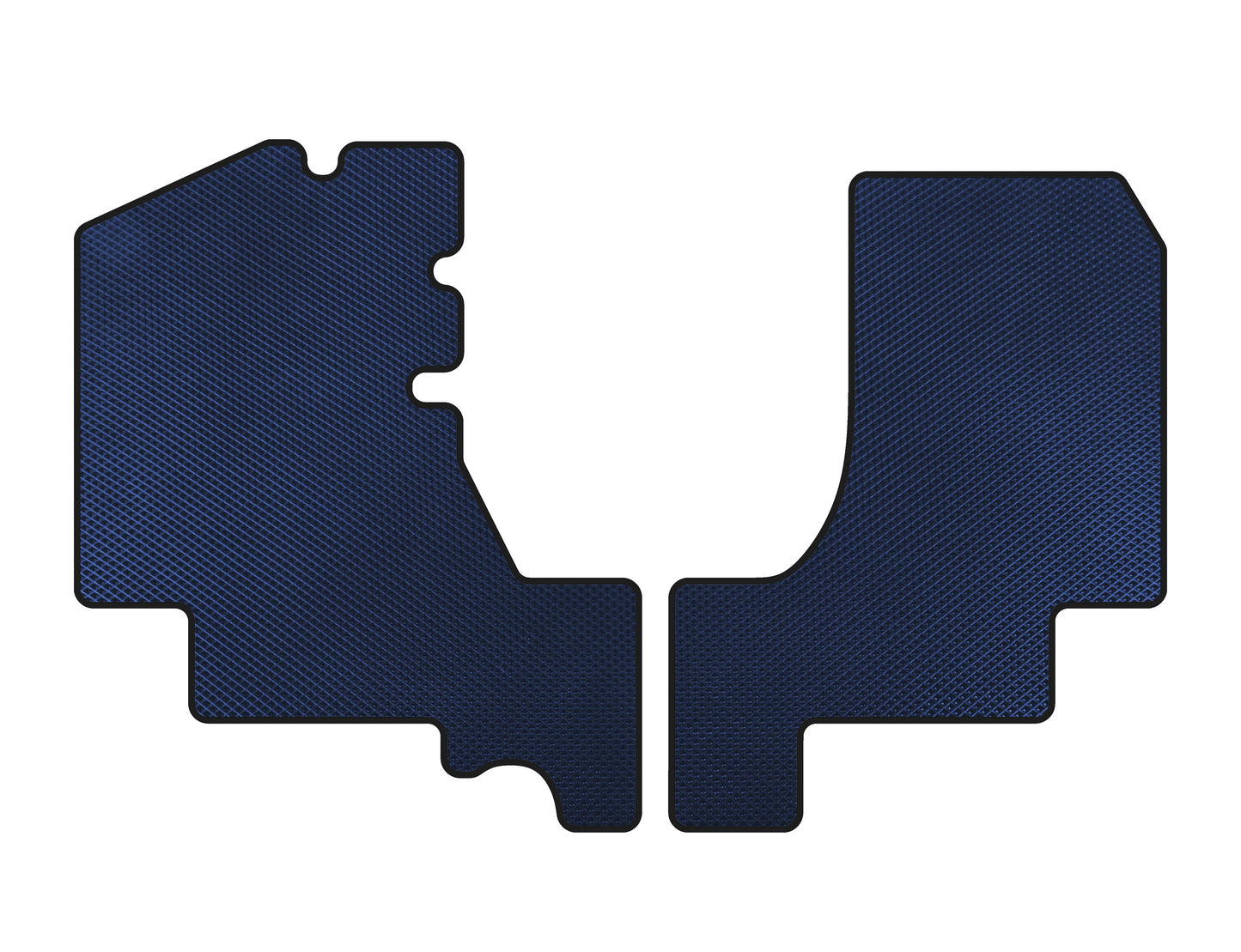 EVA Floor Mats (Blue) for Mercedes T1 (207-410) 1977-1995 - image 1