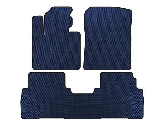 EVA Floor Mats (7-Seater, Blue) for Kia Sorento III UM 2014-2020 - image 1