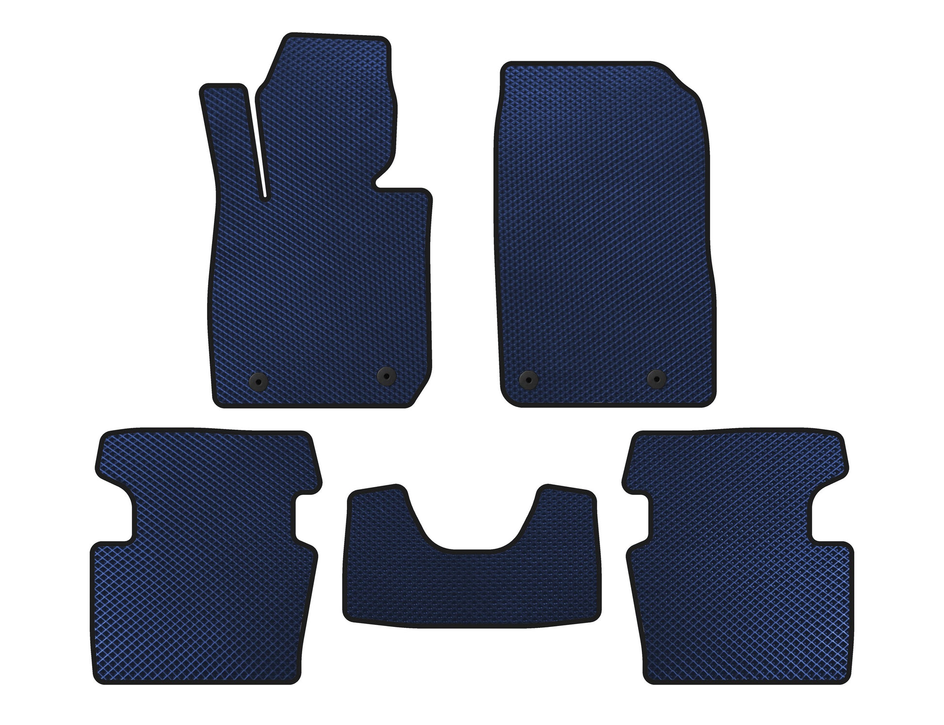 EVA Floor Mats (2018+, Blue) for Mazda CX-3 2015- - image 1