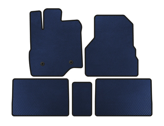EVA Floor Mats (Blue) for GMC Terrain 2009-2017 - image 1