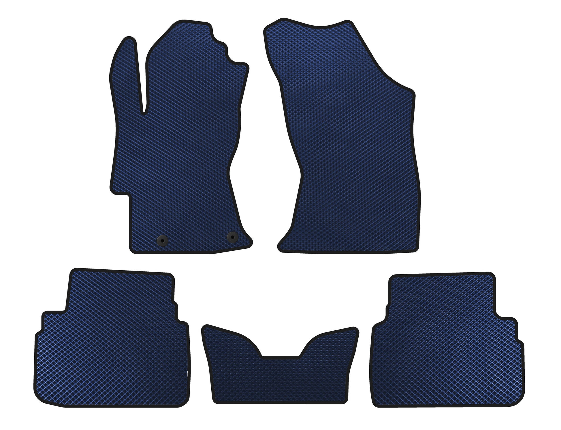 EVA Floor Mats V2 (Blue) for Subaru XV 2017-2023 - image 1