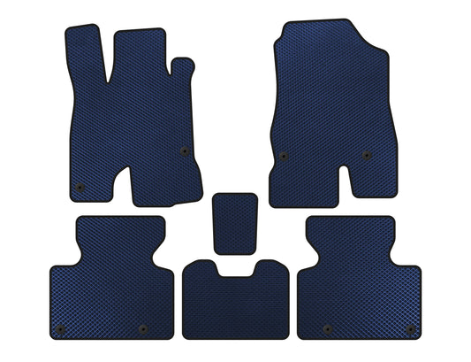 EVA Floor Mats (Blue) for Honda Clarity 2016- - image 1