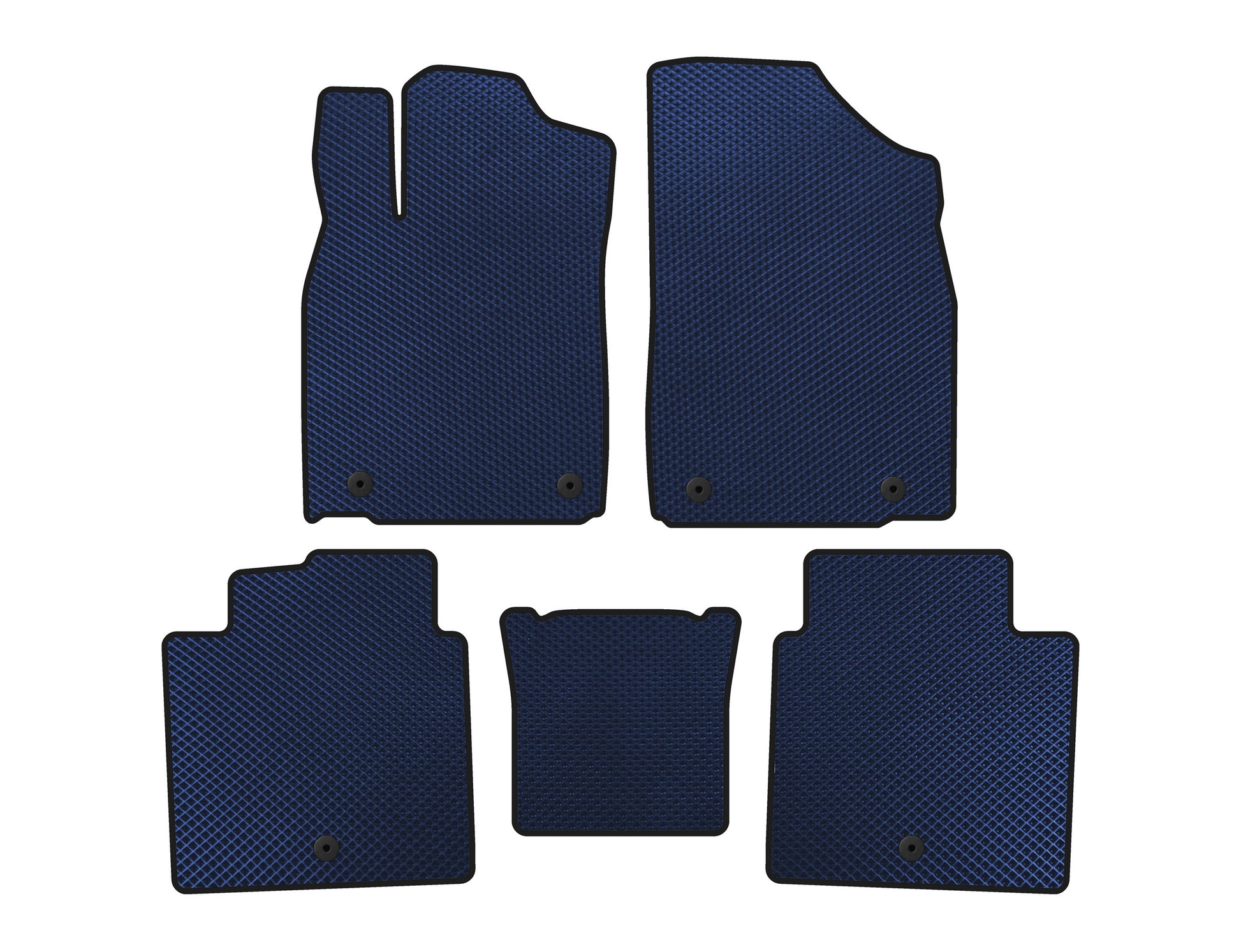 EVA floor mats (2012-2015, SD, Blue) for Lexus ES 2012-2018 - image 1