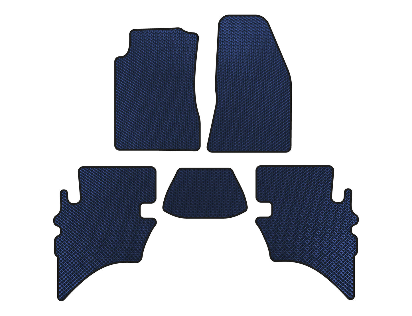EVA Floor Mats (Blue) for Ford Ranger 2002-2006 - image 1