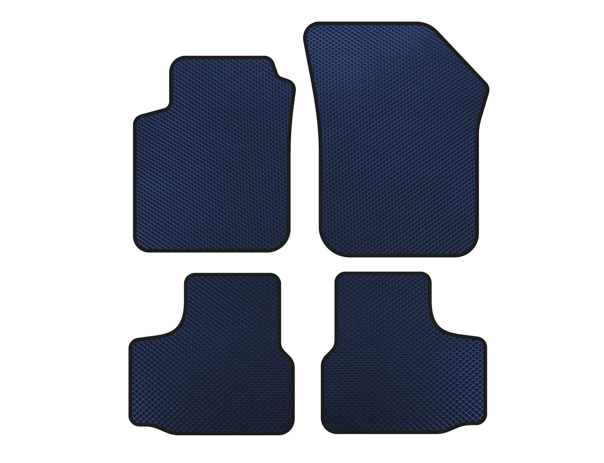 EVA Floor Mats (Blue) for Volkswagen UP 2011-2023 - image 1