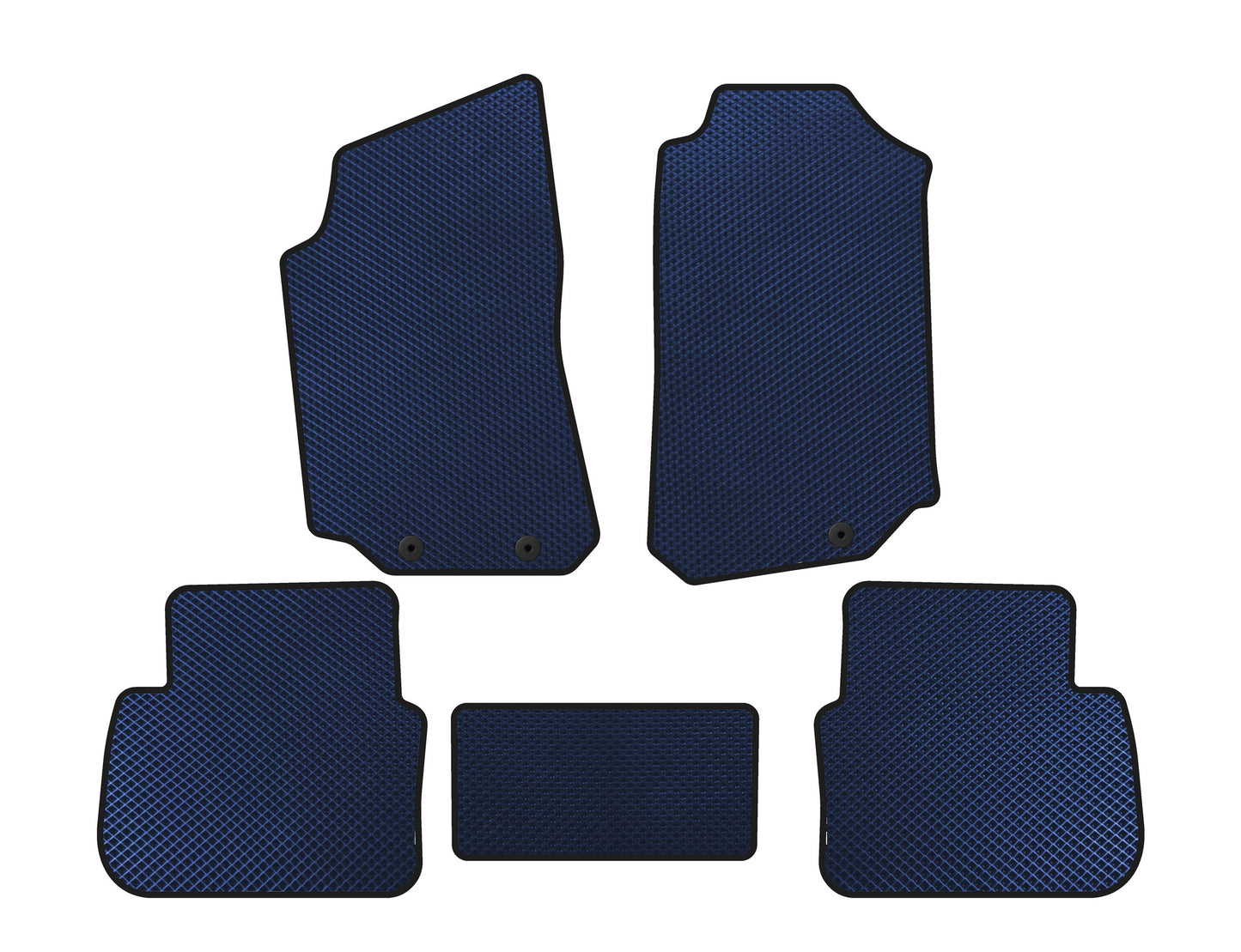 EVA Floor Mats (Blue) for Saab 9-5 1997-2010 - image 1