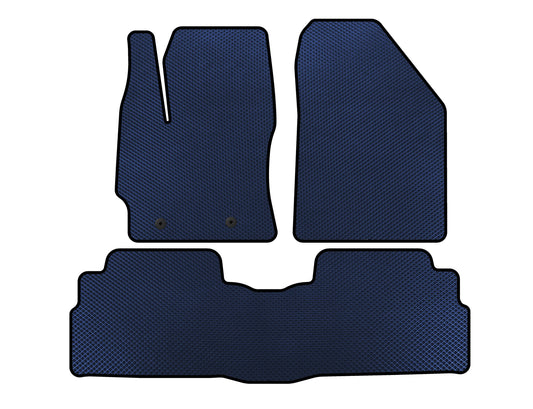 EVA Floor Mats (2 Rows, 7-Seater, Blue) for Toyota Verso 2009–2018 - image 1