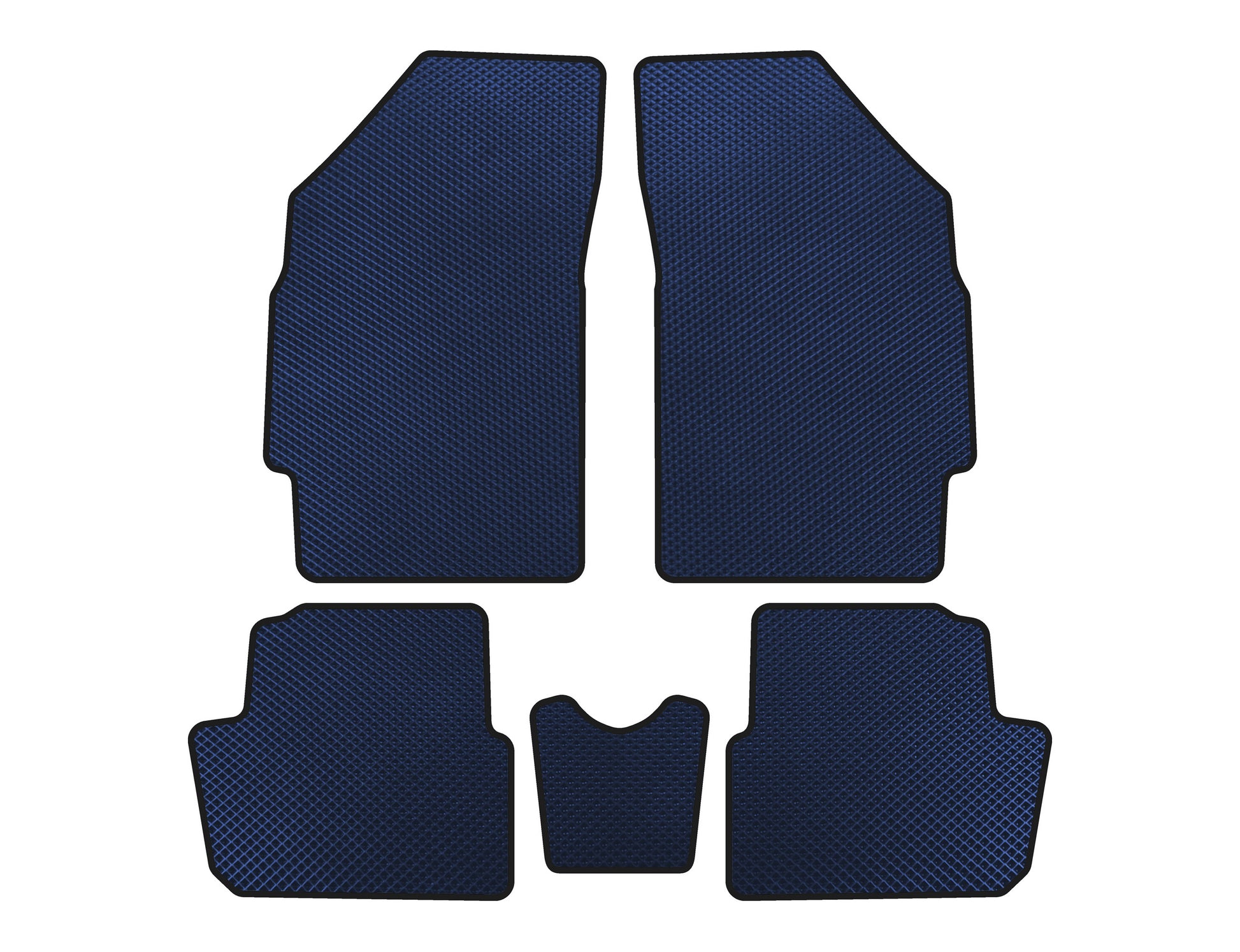 EVA Floor Mats (HB, Blue) for RAVON R2 2016-2020 - image 1