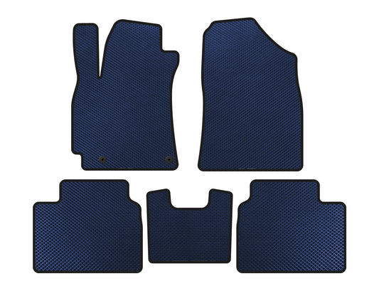EVA Floor Mats (SD, Blue) for Hyundai Elantra (CN7) 2020- - image 1